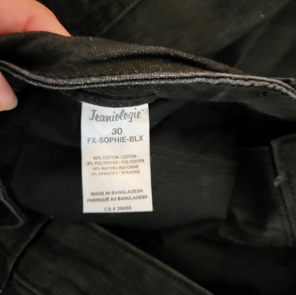 Long foxy black jeans - Picture 4 of 4